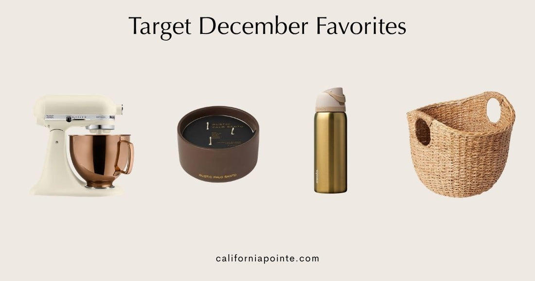 Target December Favorites - Cozy Festive & Elevated Finds