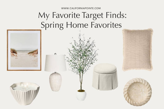 My Favorite Target Spring Home Decor Finds
