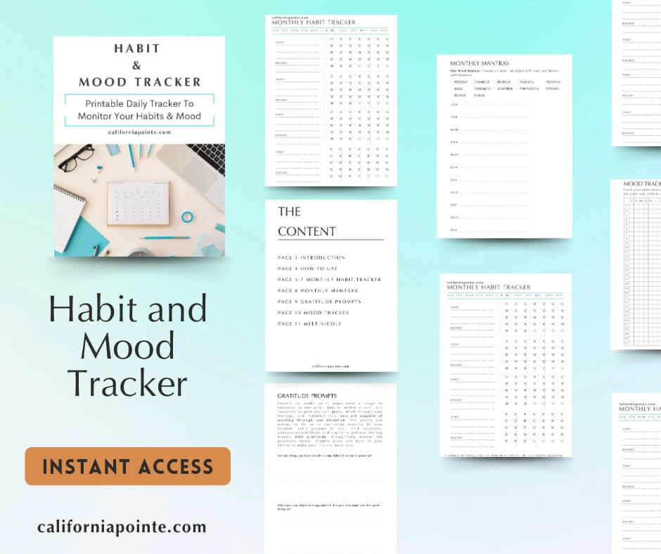 Habit and Mood Tracker Bundle