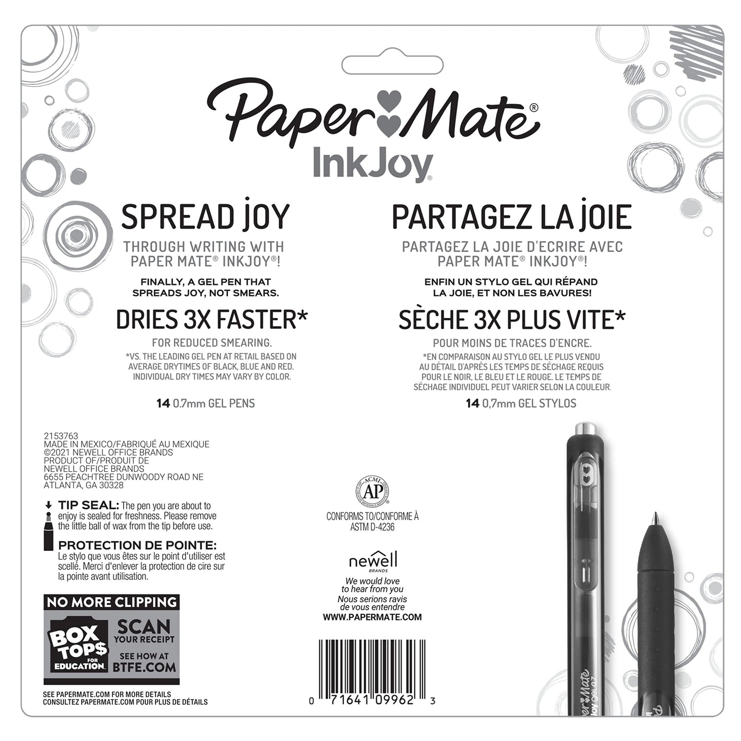 Paper Mate InkJoy Gel Pens