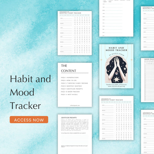 Habit and Mood Tracker Bundle